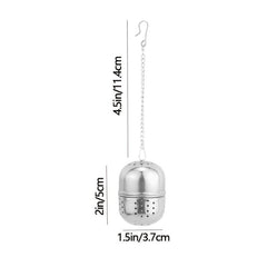 Stainless Steel Tea Ball Infuser Strainer Filter Loose Leaf Tea Spice