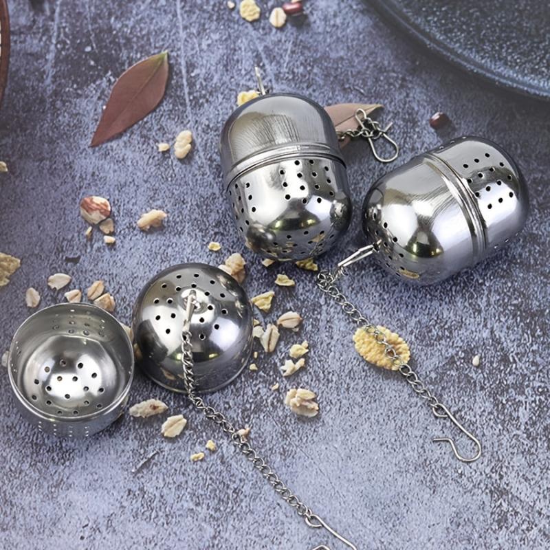 Stainless Steel Tea Ball Infuser Strainer Filter Loose Leaf Tea Spice