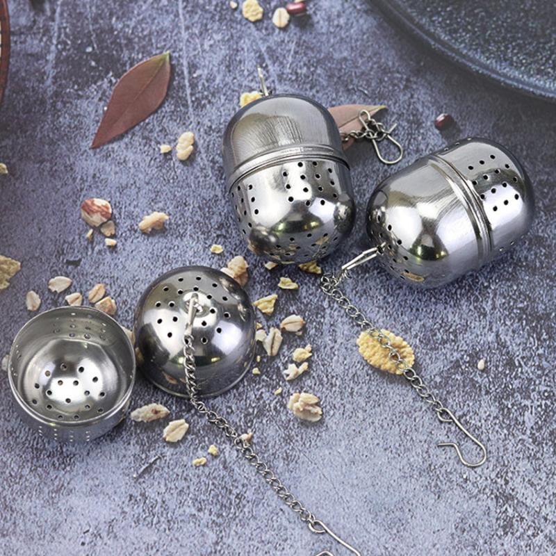 Stainless Steel Tea Ball Infuser Strainer Filter Loose Leaf Tea Spice