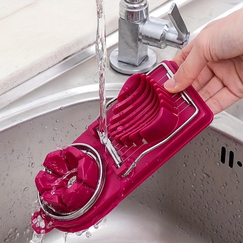 2-In-1 Stainless Steel Egg Slicer Kitchen Gadget