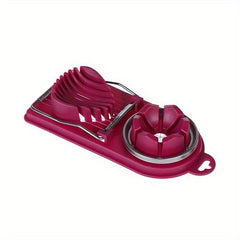 2-In-1 Stainless Steel Egg Slicer Kitchen Gadget
