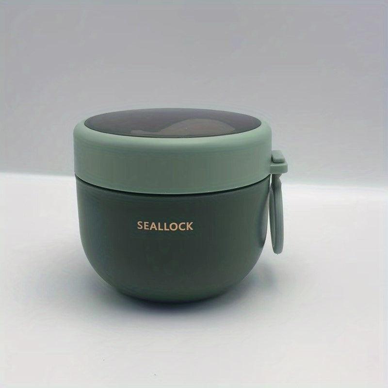 600ML Plastic Thermal Lunch Box Insulated Lunch Containers For School Office