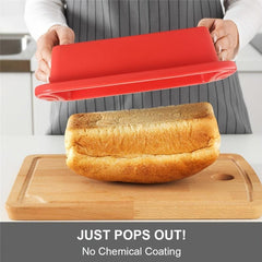 Silicone Loaf Pans Cake Molds Toast Pan Baking Supplies
