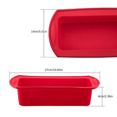 Silicone Loaf Pans Cake Molds Toast Pan Baking Supplies