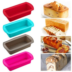 Silicone Loaf Pans Cake Molds Toast Pan Baking Supplies