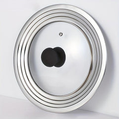 Universal Lid with Tempered Glass Cover - Fits Cookware Sizes