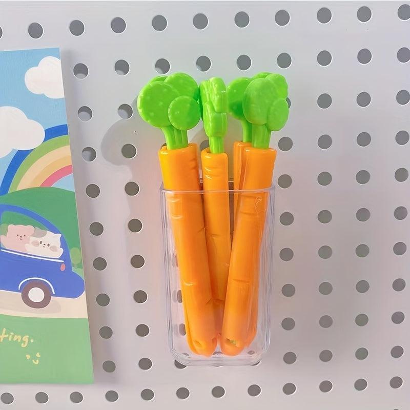 5pcs Carrot Snack Sealing Clip Fresh Keeping Small Clip