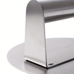 Stainless Steel Burger Press Smasher Kitchen Gadget