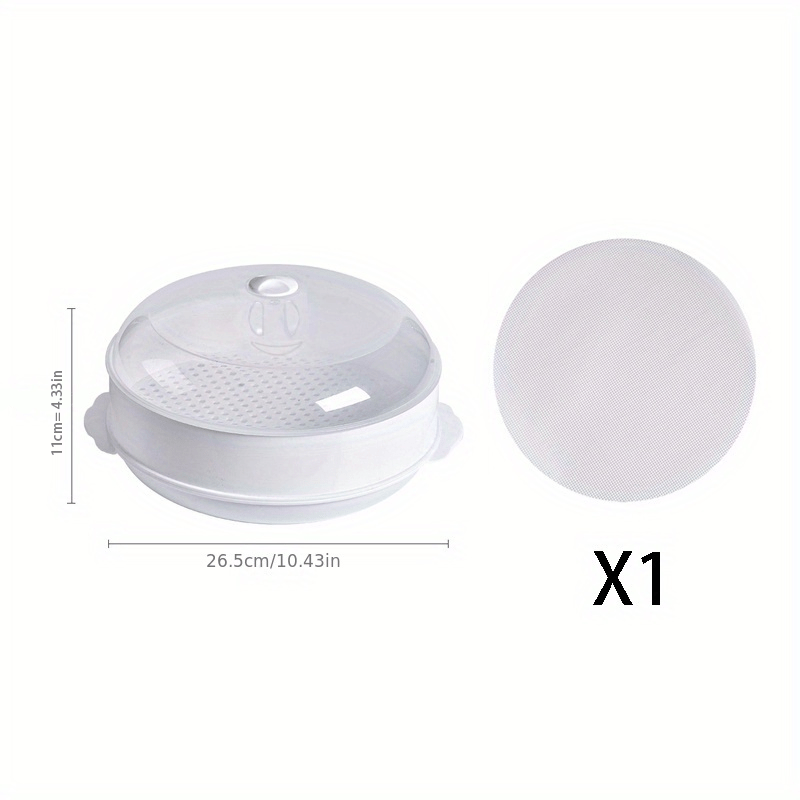 Microwave Oven Special Steamer With Steamer Pad - Fast Heating Cookware