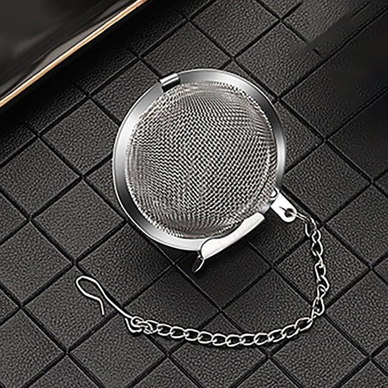 3pcs Stainless Steel Seasoning Ball Tea Ball Household Kitchen Filter Infuser