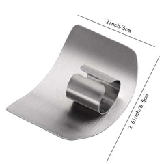 Stainless Steel Finger Guard for Safe Cutting & Dicing