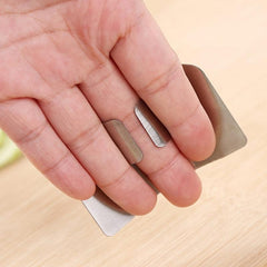 Stainless Steel Finger Guard for Safe Cutting & Dicing
