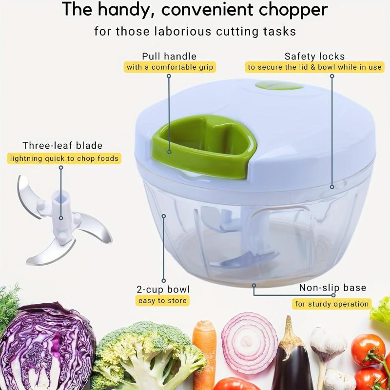 Manual Food Chopper and Vegetable Mincer