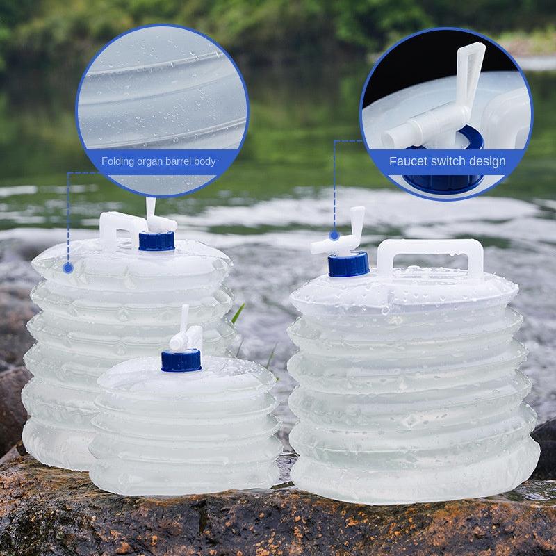 Outdoor Folding Storage Water Bucket 5.0L