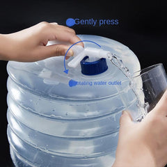 Outdoor Folding Storage Water Bucket 5.0L