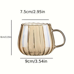 1.8L Glass Pitcher With Lid Heavy Duty Water Carafe Hot Cold Beverges