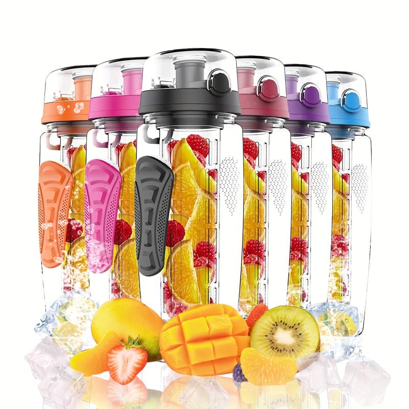 34oz Fruit Infuser Water Bottle BPA Free Outdoor Sports Cup