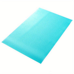 1pc Refrigerator Liner Plastic Fridge Mats Non Slip Waterproof Easy to Clean