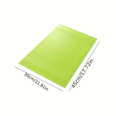 1pc Refrigerator Liner Plastic Fridge Mats Non Slip Waterproof Easy to Clean