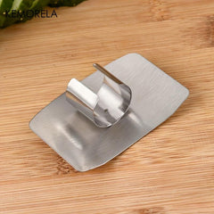 1pc Stainless Steel Vegetable Cutting Hand Guard Anti Cut Hand Finger Guard