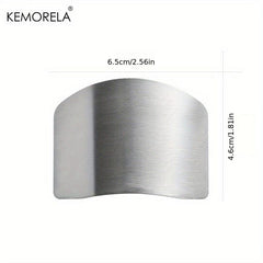 1pc Stainless Steel Vegetable Cutting Hand Guard Anti Cut Hand Finger Guard