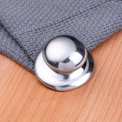 Large 4.09cm Round Stainless Steel Pot Handle with Top Hat Lid Accessories