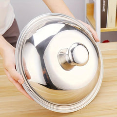 Large 4.09cm Round Stainless Steel Pot Handle with Top Hat Lid Accessories