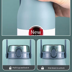 Thermal Sports Water Bottle 27oz 33oz Stainless Steel Insulated Cups