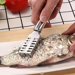 Stainless Steel Fish Scaler Brush for Easy Fish Cleaning