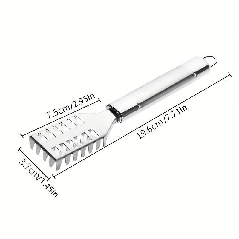 Stainless Steel Fish Scaler Brush for Easy Fish Cleaning