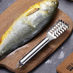Stainless Steel Fish Scaler Brush for Easy Fish Cleaning