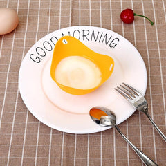 Set of 4 Silicone Egg Poachers for Perfect Poached Eggs