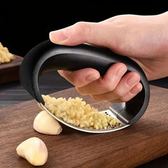 1pc Stainless Steel Garlic Press Manual Garlic Mincer Crusher