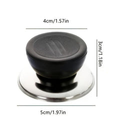 3pcs Anti Scald Lid Handle Stainless Steel Universal Lid Handle