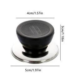 3pcs Anti Scald Lid Handle Stainless Steel Universal Lid Handle