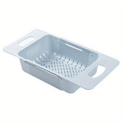 Adjustable Sink Drain Basket Faucet Retractable Vegetable Basin