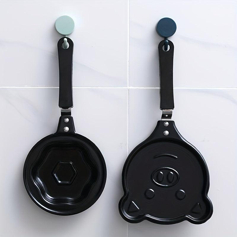 Cartoon Animal Frying Pan Small Cast Iron Skillet Non Stick Egg Fry Pan