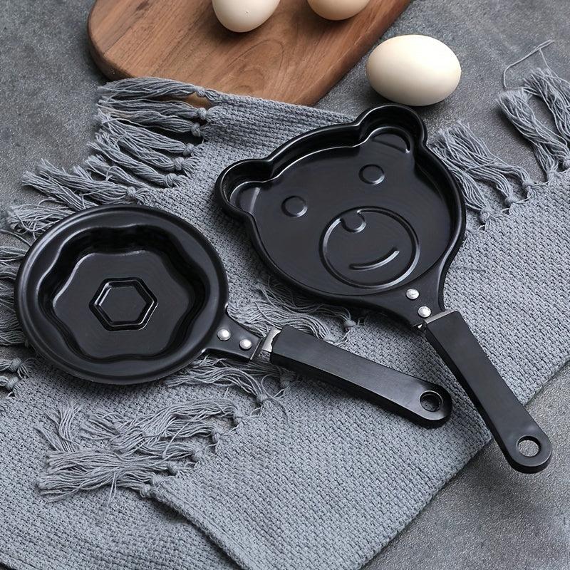 Cartoon Animal Frying Pan Small Cast Iron Skillet Non Stick Egg Fry Pan