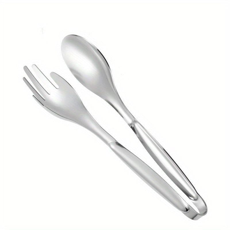 Stainless Steel Salads Tongs BBQ Tongs Food Serving Utensil Tong Clip