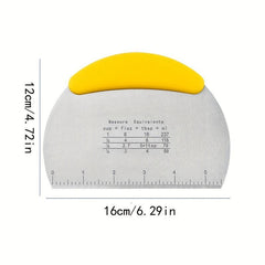 Stainless Steel Dough Scraper Cutter Chopper for Baking