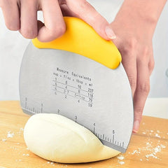 Stainless Steel Dough Scraper Cutter Chopper for Baking