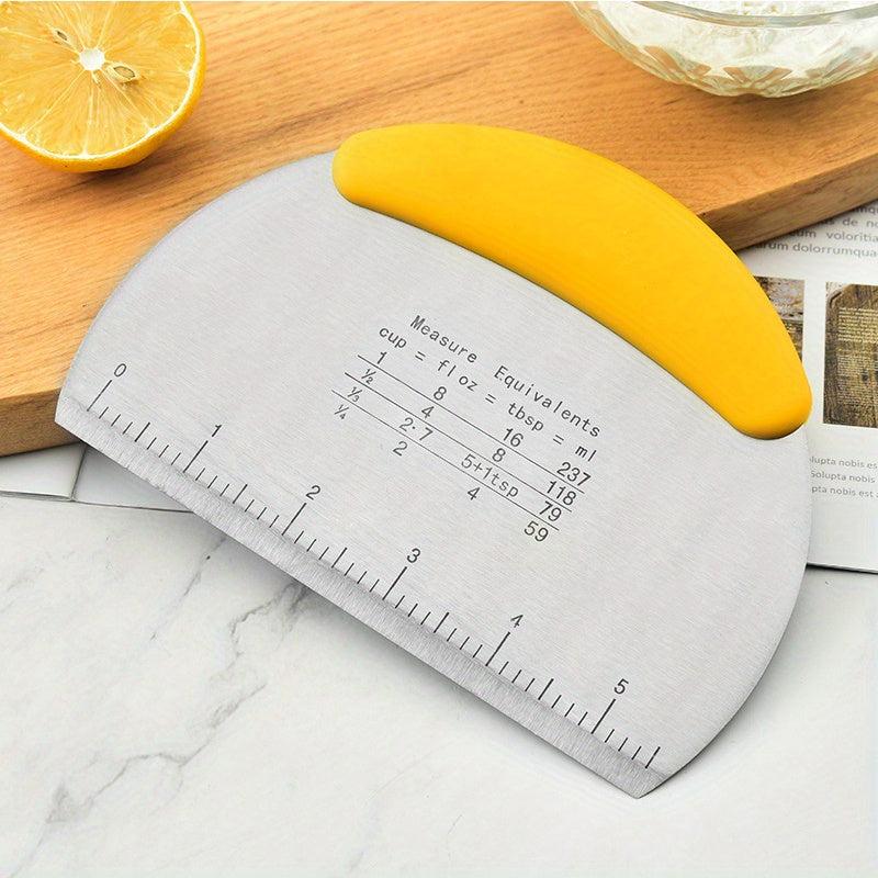 Stainless Steel Dough Scraper Cutter Chopper for Baking