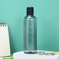 Transparent Motivational Water Bottle BPA Free 17oz 25oz
