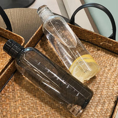 Transparent Motivational Water Bottle BPA Free 17oz 25oz