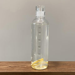 Transparent Motivational Water Bottle BPA Free 17oz 25oz
