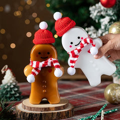 Gingerbread Man Drink Cup Portable Water Bottle Shaker