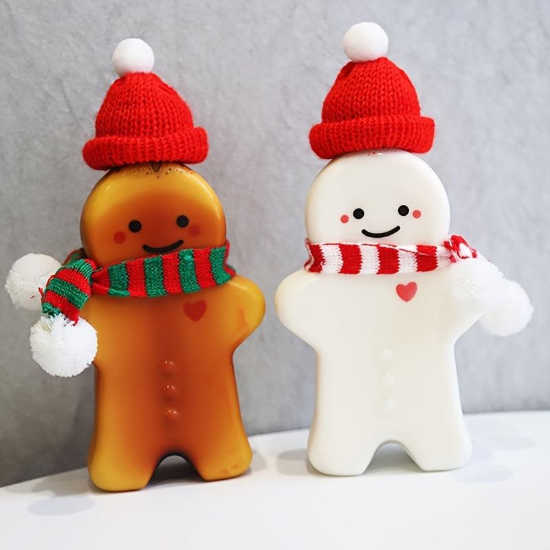Gingerbread Man Drink Cup Portable Water Bottle Shaker