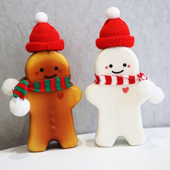 Gingerbread Man Drink Cup Portable Water Bottle Shaker