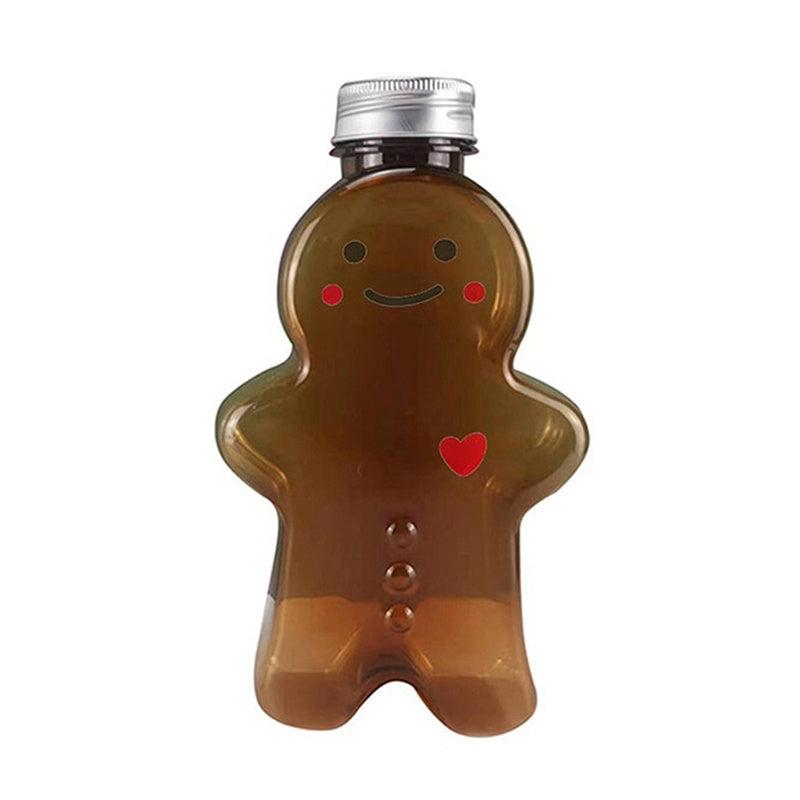 Gingerbread Man Drink Cup Portable Water Bottle Shaker