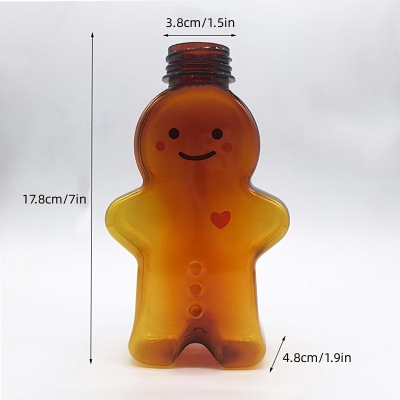 Gingerbread Man Drink Cup Portable Water Bottle Shaker